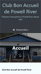 Mobile Screenshot of clubbonaccueil.com